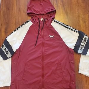 PINK Victoria's secret rain jacket